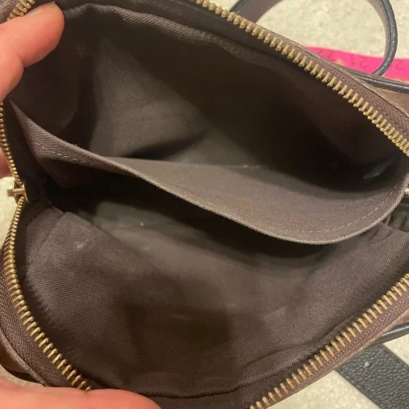 Louis Vuitton uniform waist belt bag bumbag monogram black leather large unisex - Picture 7 of 16